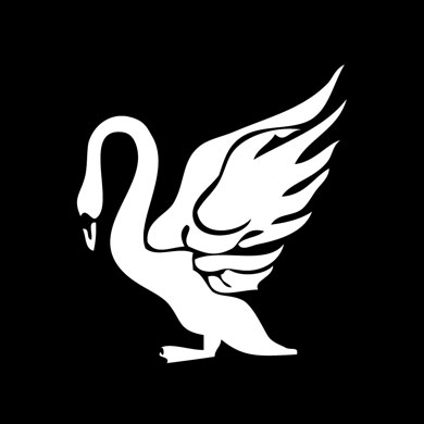 Swan blazer badge